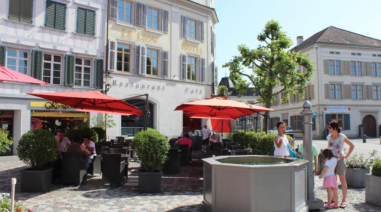 Hotel Le Lion - Self Check-In Bischofszell Bagian luar foto