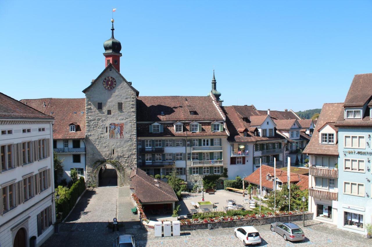 Hotel Le Lion - Self Check-In Bischofszell Bagian luar foto